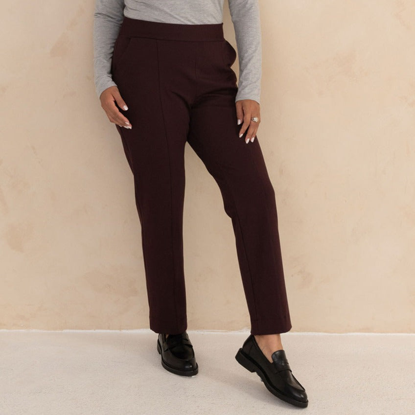 The Tailored Ponte Work Pant | Women's Sustainable Work Pant