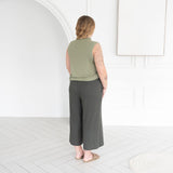 The Dressy Wide Leg Crop Pant
