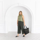 The Dressy Wide Leg Crop Pant