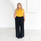 The Wanderer Wide Leg Pant with Belt