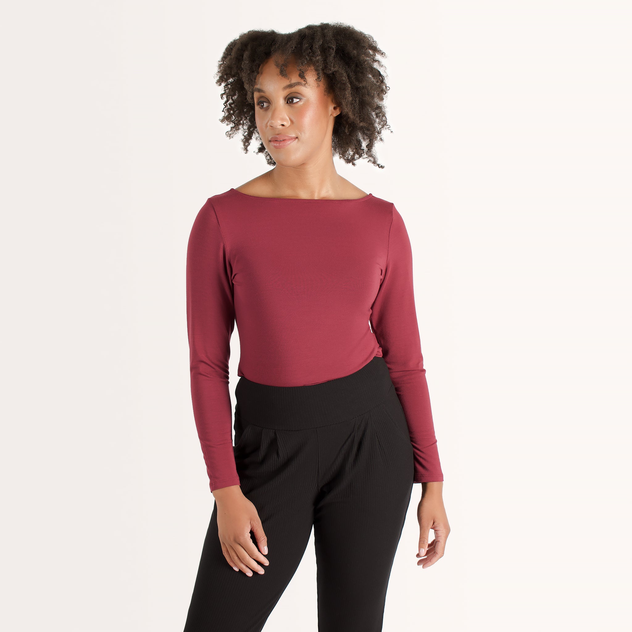 Effortless Reversible Long Sleeve Shop Sustainable Women s Clothing