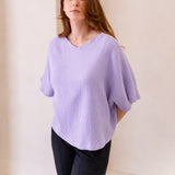 The Airy Gauze Reversible Blouse