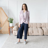 The Dressy Wide Leg Crop Pant