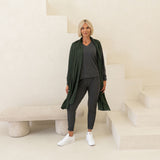 The Bamboo Merino Dressy V-Neck Sweatshirt