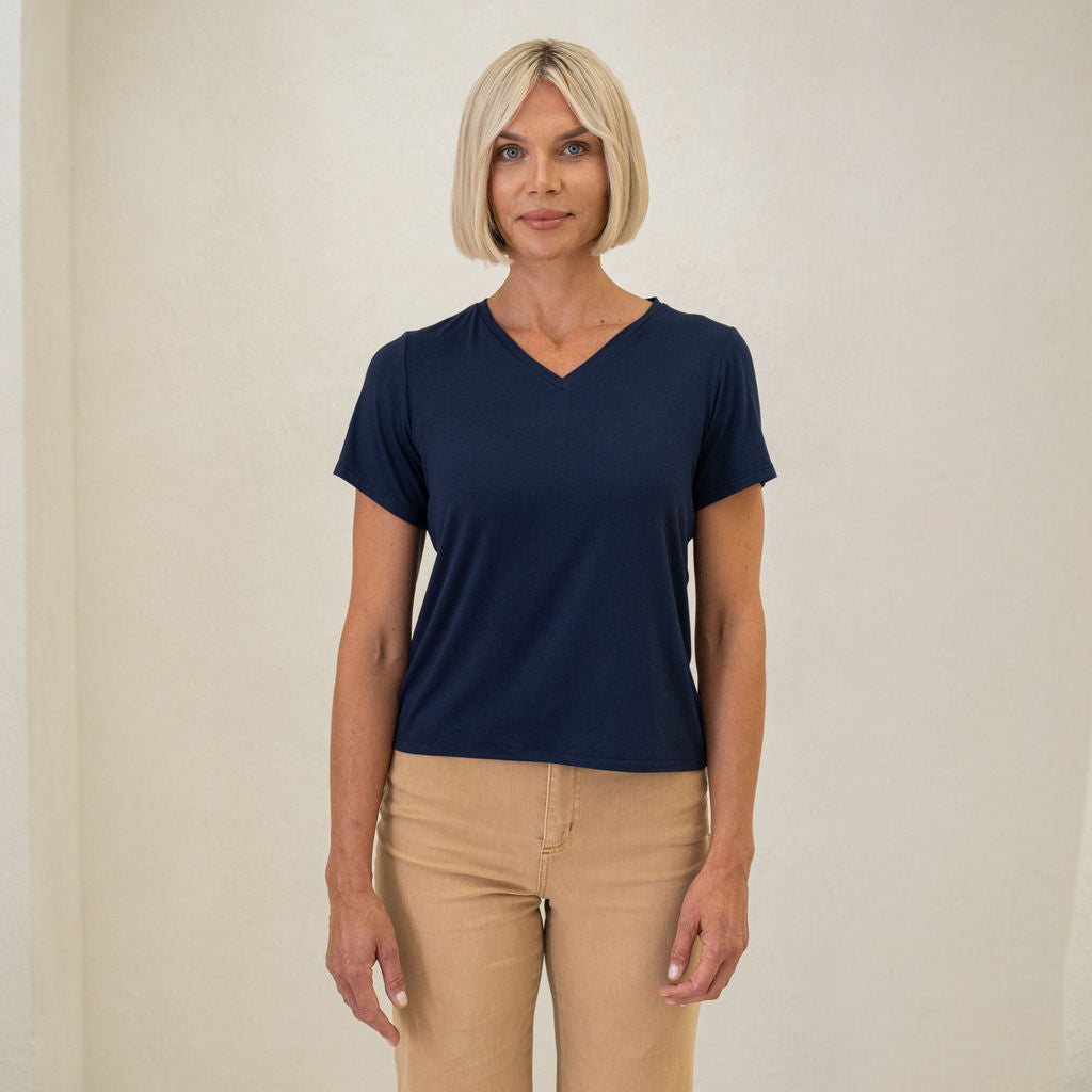 The Going Places V-Neck Tee
