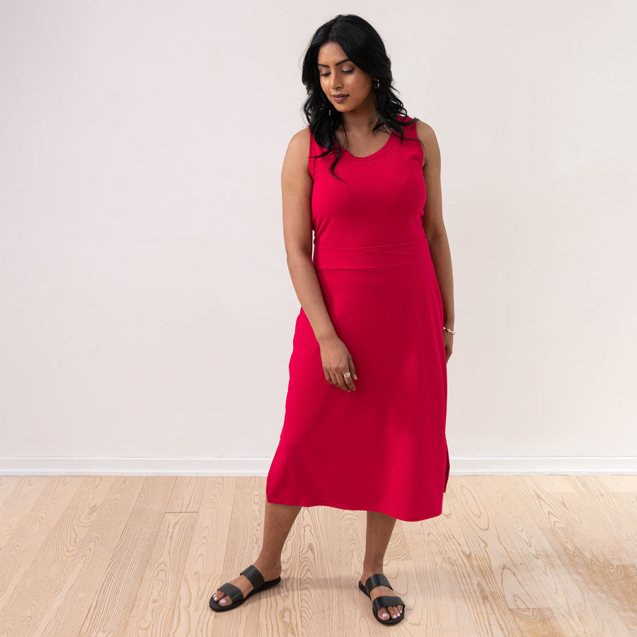 The Dressy Rib Knit Reversible Tank