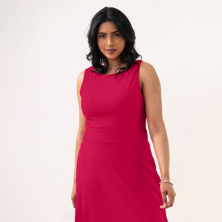 The Dressy Rib Knit Reversible Tank