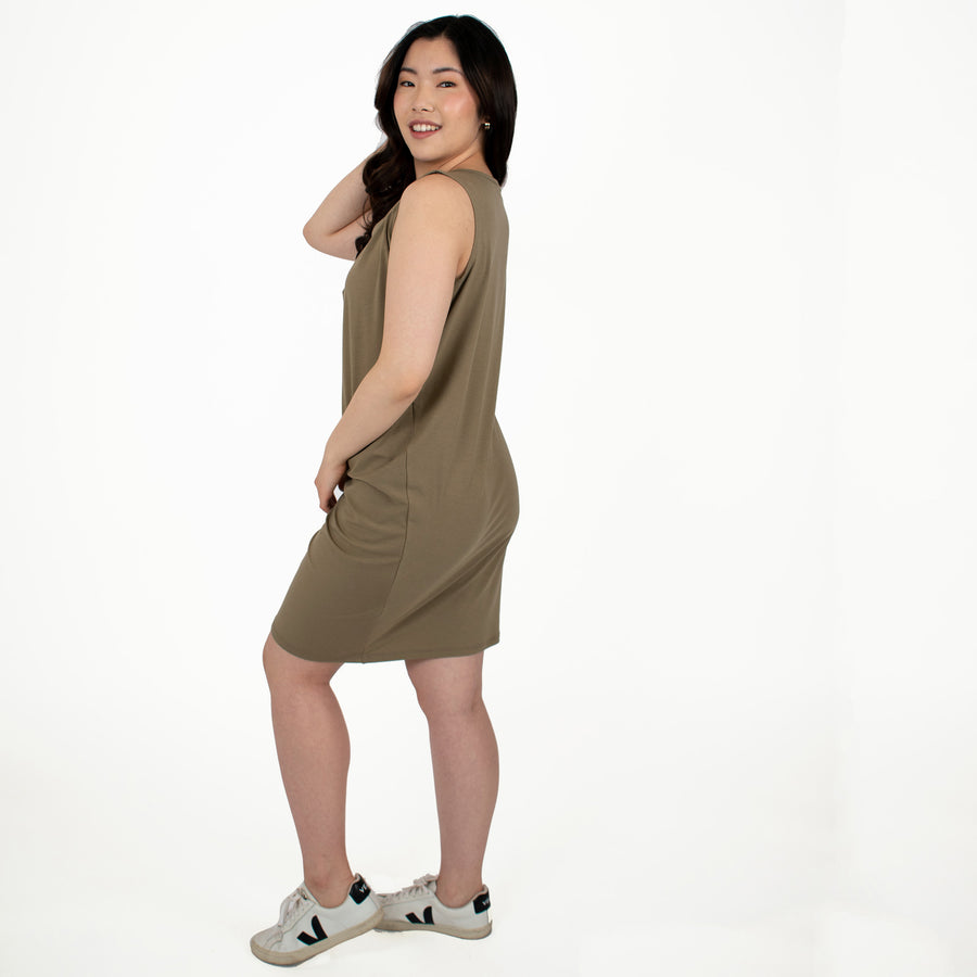 The Sleeveless Revolve Dress