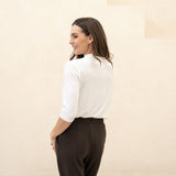 The Going Places Bracelet Sleeve Mock Neck