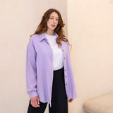 The Airy Gauze Relaxed Button-up Shirt