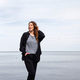 The Airy Gauze Relaxed Button-up Shirt