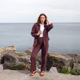 The Airy Gauze Relaxed Button-up Shirt