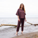 The Airy Gauze Reversible Blouse