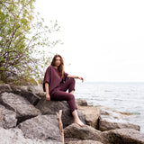 The Airy Gauze Reversible Blouse