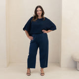 The Airy Gauze Reversible Blouse