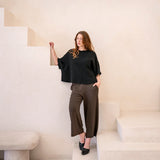 The Dressy Wide Leg Crop Pant