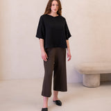 The Dressy Wide Leg Crop Pant