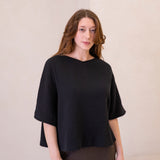 The Airy Gauze Reversible Blouse