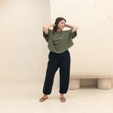 The Airy Gauze Reversible Blouse
