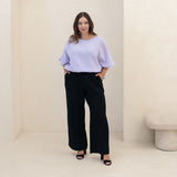 The Airy Gauze Reversible Blouse