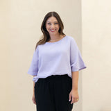 The Airy Gauze Reversible Blouse