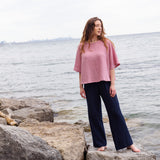 The Airy Gauze Reversible Blouse