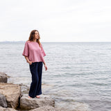 The Airy Gauze Reversible Blouse