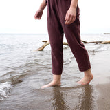 The Airy Gauze Tapered Pant