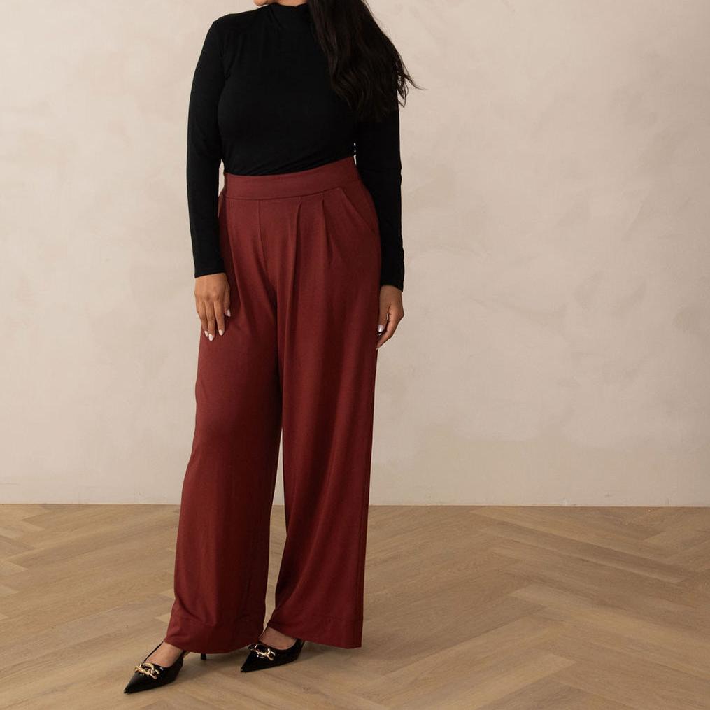 Comfortable wide leg pants on sale