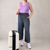 The Dressy Wide Leg Crop Pant