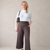 The Dressy Wide Leg Crop Pant