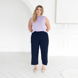 The Dressy Wide Leg Crop Pant