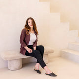 The Airy Gauze Relaxed Button-up Shirt