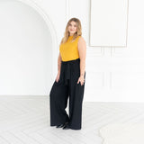 The Going Places Sleeveless Mock Neck