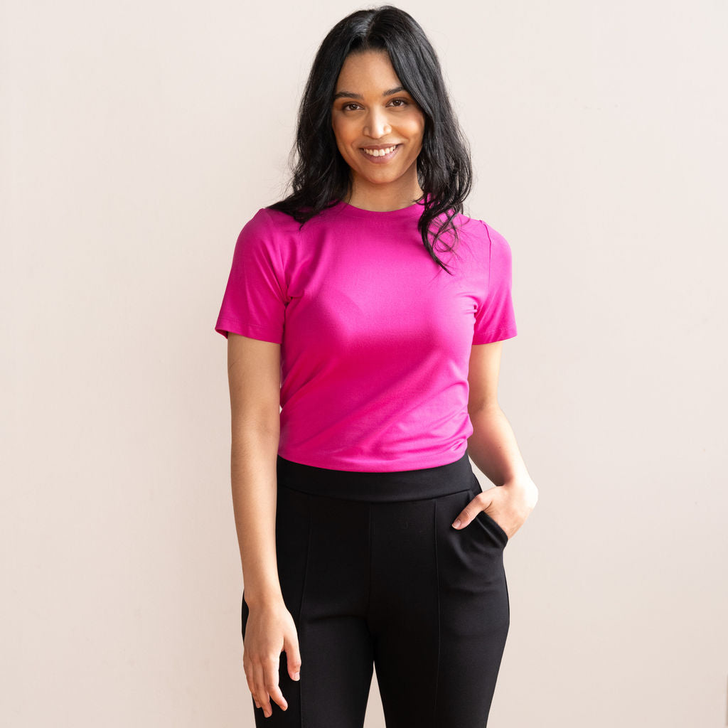 The Effortless Crewneck T shirt Encircled