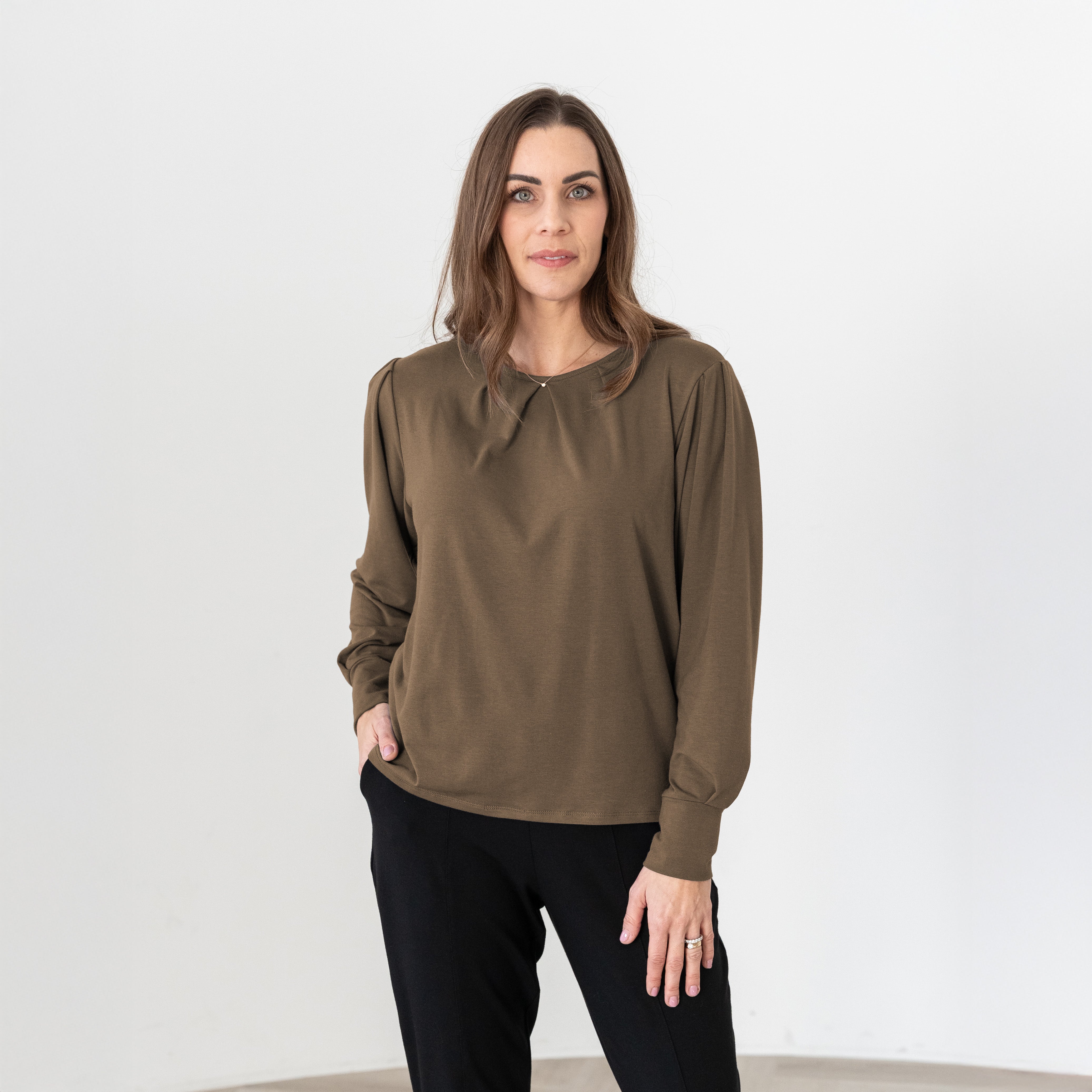 The Comfy Blouson Top