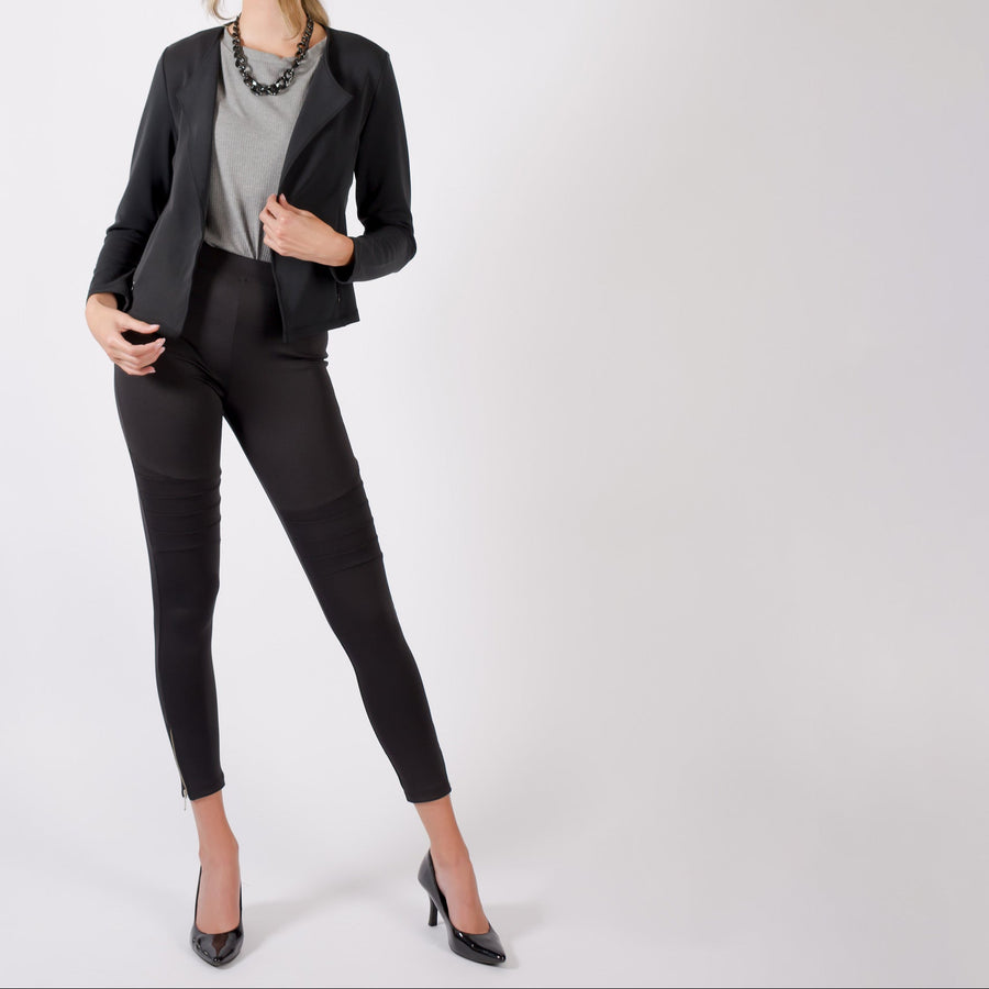 The Dressy Moto Legging