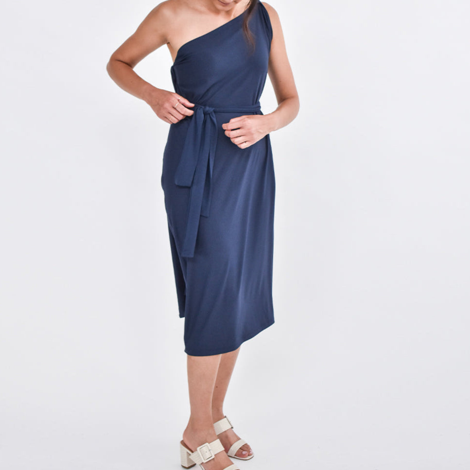 versatile navy dress